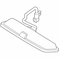 OEM 2017 Ford Police Interceptor Utility High Mount Lamp - FB5Z-13A613-A