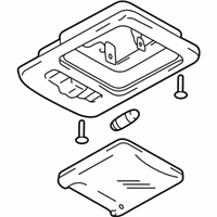 OEM 2002 Hyundai Accent Room Lamp Assembly - 92800-4B000-ZR