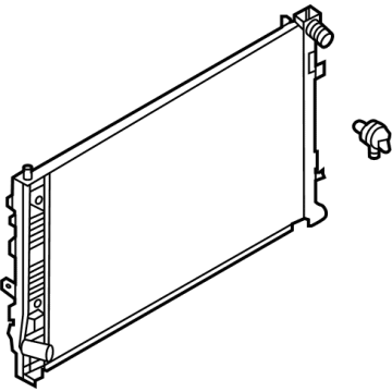 OEM Nissan Rogue RADIATOR ASSY - 21460-6RA0B