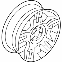 OEM 2007 Ford F-150 Wheel - 7L3Z-1007-K