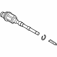 OEM Ford EcoSport Inner Shaft - GN1Z-3B436-BB