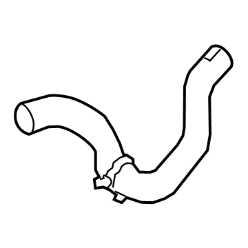 OEM 2022 Lexus NX350h HOSE, RADIATOR, NO.2 - 16572-25100