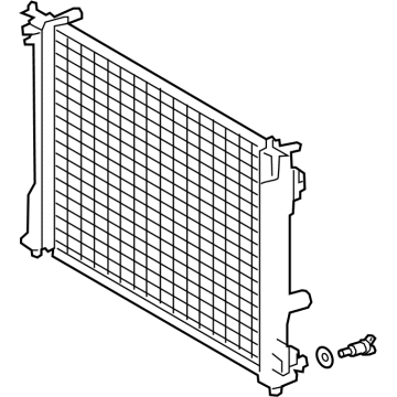 OEM 2022 Lexus NX350h Radiator Assembly - 16400-25141