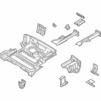 OEM BMW Trunk Floor - 41-12-8-398-671