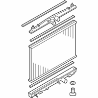 OEM 2013 Nissan Cube Radiator Assy - 21410-1FD5A