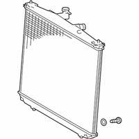 OEM Lexus RX350L Radiator Replacement - 16400-0P500