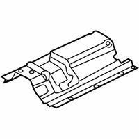 OEM Chrysler 200 Shield-Floor Pan - 68307447AA