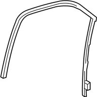 OEM GMC Run Weatherstrip - 84283578