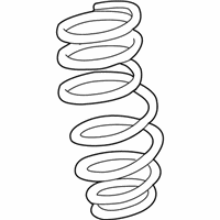 OEM 2017 Toyota Tacoma Coil Spring - 48131-04880