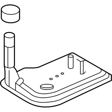 OEM 2009 Cadillac CTS Filter Kit, Automatic Transmission Fluid - 24258269