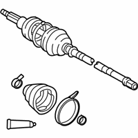 OEM Lexus LS600h Shaft Set, OUTBOARD - 43460-59645