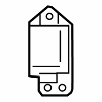 OEM 2021 Nissan Leaf Sensor Assy-Side Obstacle Warning - 284K0-6WK1A