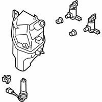 OEM Infiniti Windshield Washer Tank Assembly - 28910-CL71A