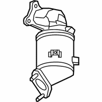 OEM 2020 Cadillac XT5 Converter & Pipe - 84718892