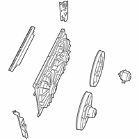 OEM Jeep Compass Fan MODUL-Radiator Cooling - 68002661AA