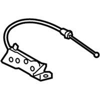 OEM Nissan Murano Bell Crank-Hood Lock - 65603-9UA0B