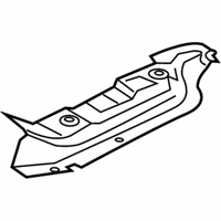 OEM Hyundai Genesis Protector-Heat Front, LH - 28791-B1000