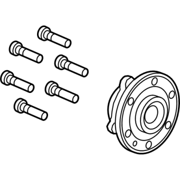 OEM Chevrolet Suburban Front Hub - 13536045