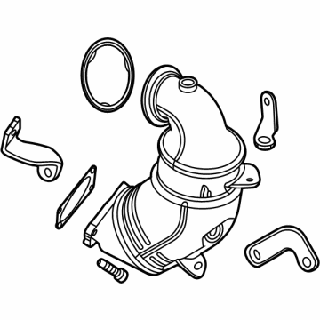 OEM 2022 Chevrolet Trailblazer Catalytic Converter - 12709243