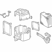 OEM 2000 Toyota Tundra Evaporator Assembly - 88510-0C020