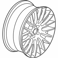 OEM 2015 BMW 535i Light Alloy Rim - 36-11-6-792-595