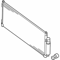 OEM Nissan Condenser & Liquid Tank Assy - 92100-ZE80A