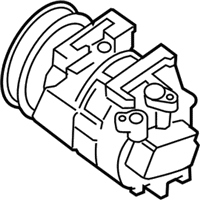 OEM Nissan Sentra Compressor - Cooler - 92600-ZE90B