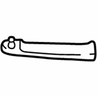 OEM 2000 Dodge Ram 3500 Van Handle-Exterior Door - 55359038AA