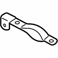 OEM 2014 BMW 428i xDrive Retaining Bracket, Tailgate Hinge, Left - 51-24-7-374-489
