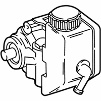 OEM 2005 Jeep Wrangler Power Steering Pump - RL087871AE