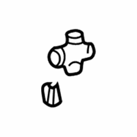 OEM Jeep Wrangler Universal Joint - J8126637