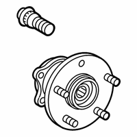 OEM 2022 Toyota Prius Prime Hub & Bearing Assembly - 42410-47030