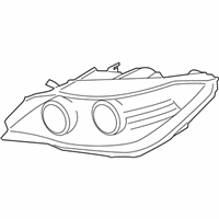 OEM 2014 BMW Z4 Left Headlight - 63-12-7-348-953