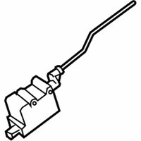 OEM 2012 BMW M3 Filler Flap Actuator - 67-11-6-985-880