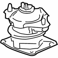 OEM 2004 Acura TSX Rubber Assembly, Front Engine Mounting (Mt) - 50830-SEA-E12