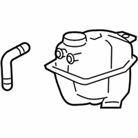 OEM 2012 Cadillac CTS Tank Asm-Radiator Surge - 15267707