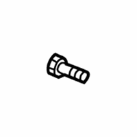 OEM 1999 BMW 323i Collar Screw, Micro-Encapsulated - 34-20-3-414-763