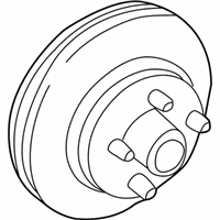 OEM 1993 Oldsmobile Bravada Front Brake Rotor Assembly - 19202728