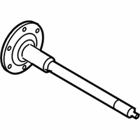 OEM 2011 GMC Yukon XL 2500 Front Drive Axle Inner Shaft - 15801498