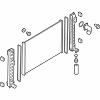 OEM 2011 Infiniti M56 Radiator Assembly - 21460-1MC0A