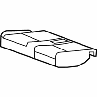 OEM Cadillac Escalade Seat Cushion Pad - 25816398