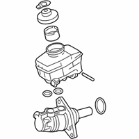 OEM Lexus IS350 Cylinder Sub-Assy, Brake Master W/Plate - 47028-53020