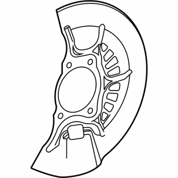 OEM Lexus NX450h+ COVER, DISC BRAKE DU - 47781-42060