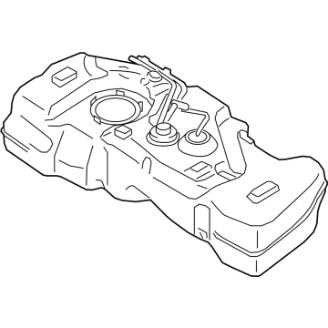 OEM 2021 Nissan Sentra Tank Assy-Fuel - 17202-6LB0A