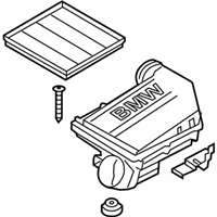 OEM 2016 BMW X5 Intake Silencer - 13-71-7-583-713