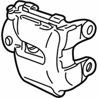 OEM BMW 330xi Left Front Brake Caliper - 34-11-6-765-881