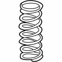 OEM 1999 Toyota 4Runner Spring - 48131-35350