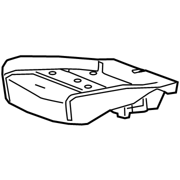 OEM Chevrolet Tahoe Seat Cushion Pad - 84275590