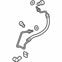 OEM 2018 Nissan Titan XD Hose & Tube Assy-Power Steering - 49720-EZ40A