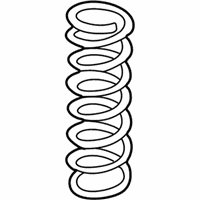 OEM 2000 Chevrolet Tracker Rear Coil Spring (On Esn) - 30020916